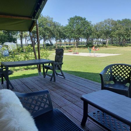Comfort Safaritent 6 Pers En Mini Camping Zwiggelte Dış mekan fotoğraf