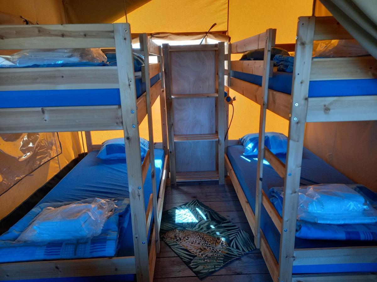Comfort Safaritent 6 Pers En Mini Camping Zwiggelte Dış mekan fotoğraf