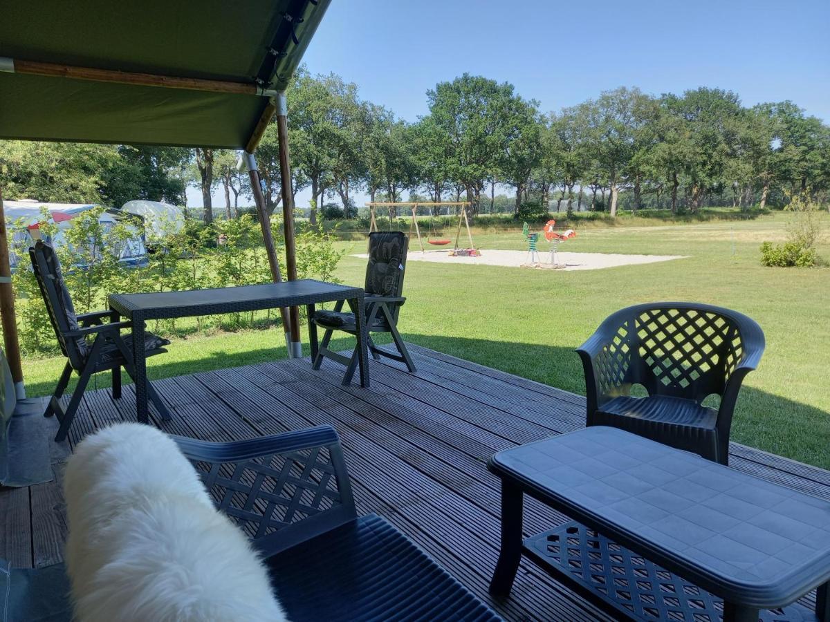 Comfort Safaritent 6 Pers En Mini Camping Zwiggelte Dış mekan fotoğraf